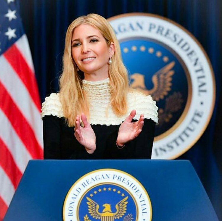 Ivanka Trump - advisor to the US President Donald Trump.