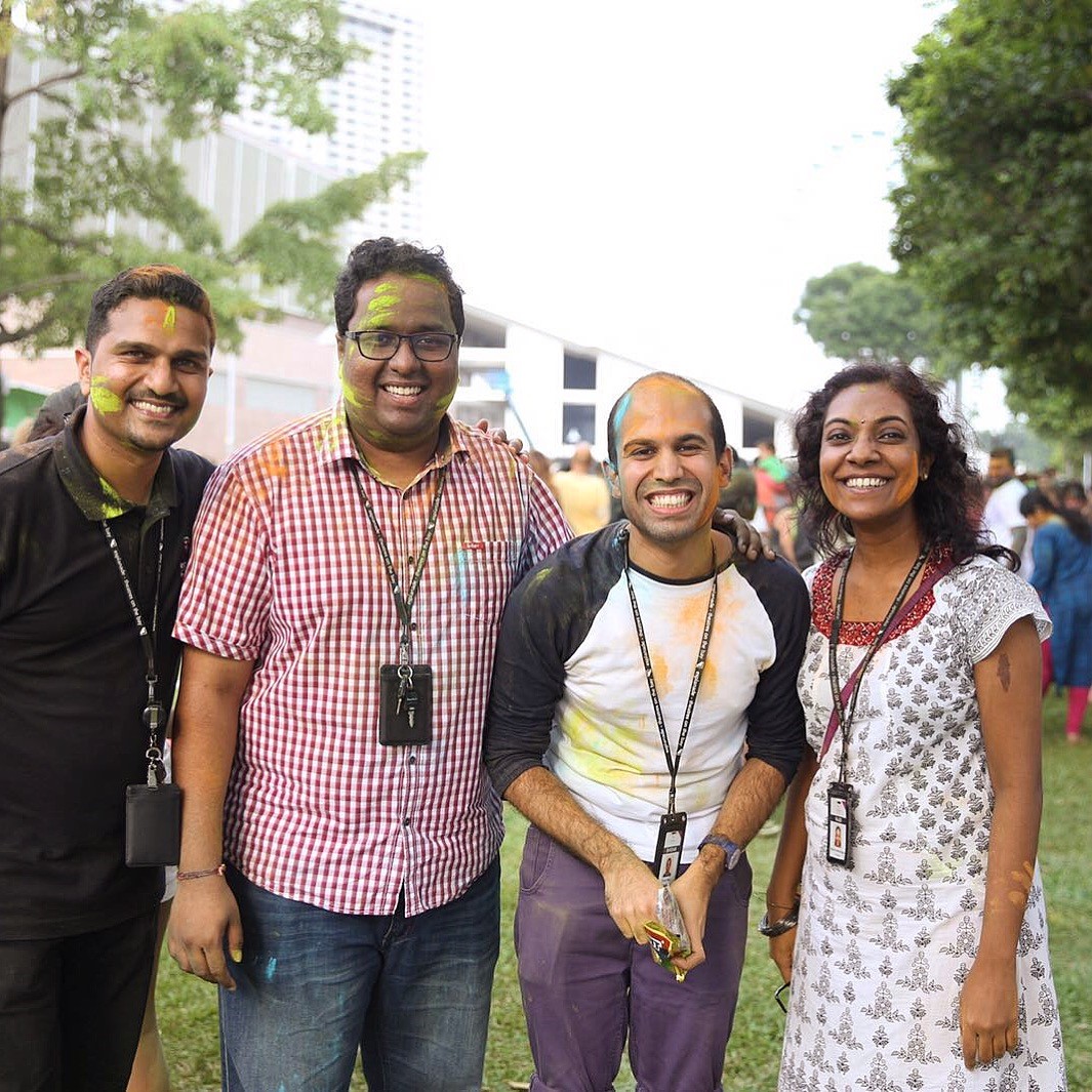 From left - David Pandarakannu, Sai Akileshwar, Shridar Mani and Rajeswari Ramachandran Photo courtesy: Koh Sian Eng