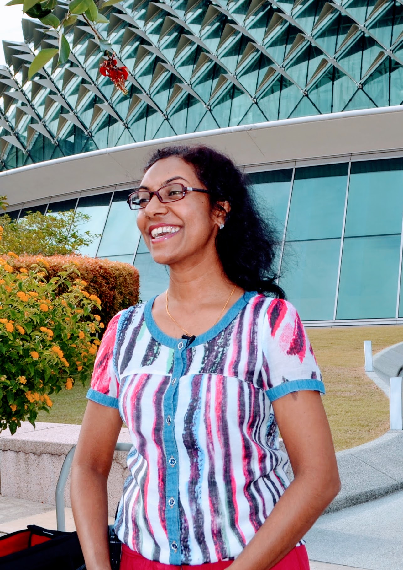 Rajeswari Ramachandran, Producer, Kalaa Utsavam, 2017 Photo: Connected to India