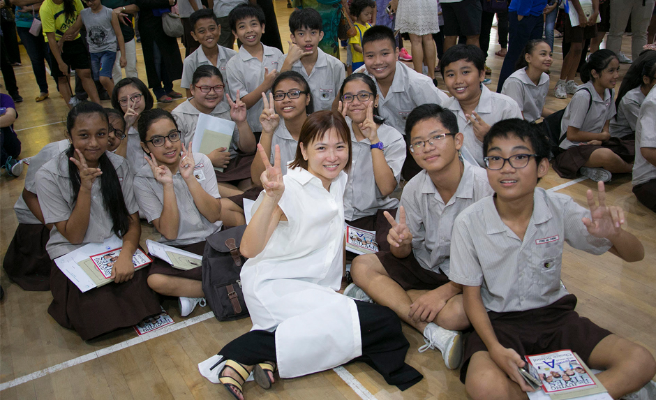 About 98.4 per cent of students have qualified for secondary school in Singapore. 