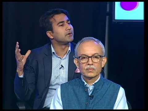 Sanjeev Aiyar, Pan IIM Alumni Association president, SIngapore, at the NDTV 24x7 TV show announcing the launch of the initiative.