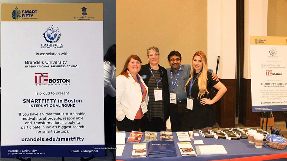 Launch of Smart Fifty at Boston, USA in association with Brandeis University. Presented by TiE Boston.