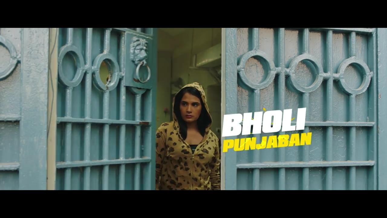 Bholi on her way out of jail. Watch out, fukras! 
