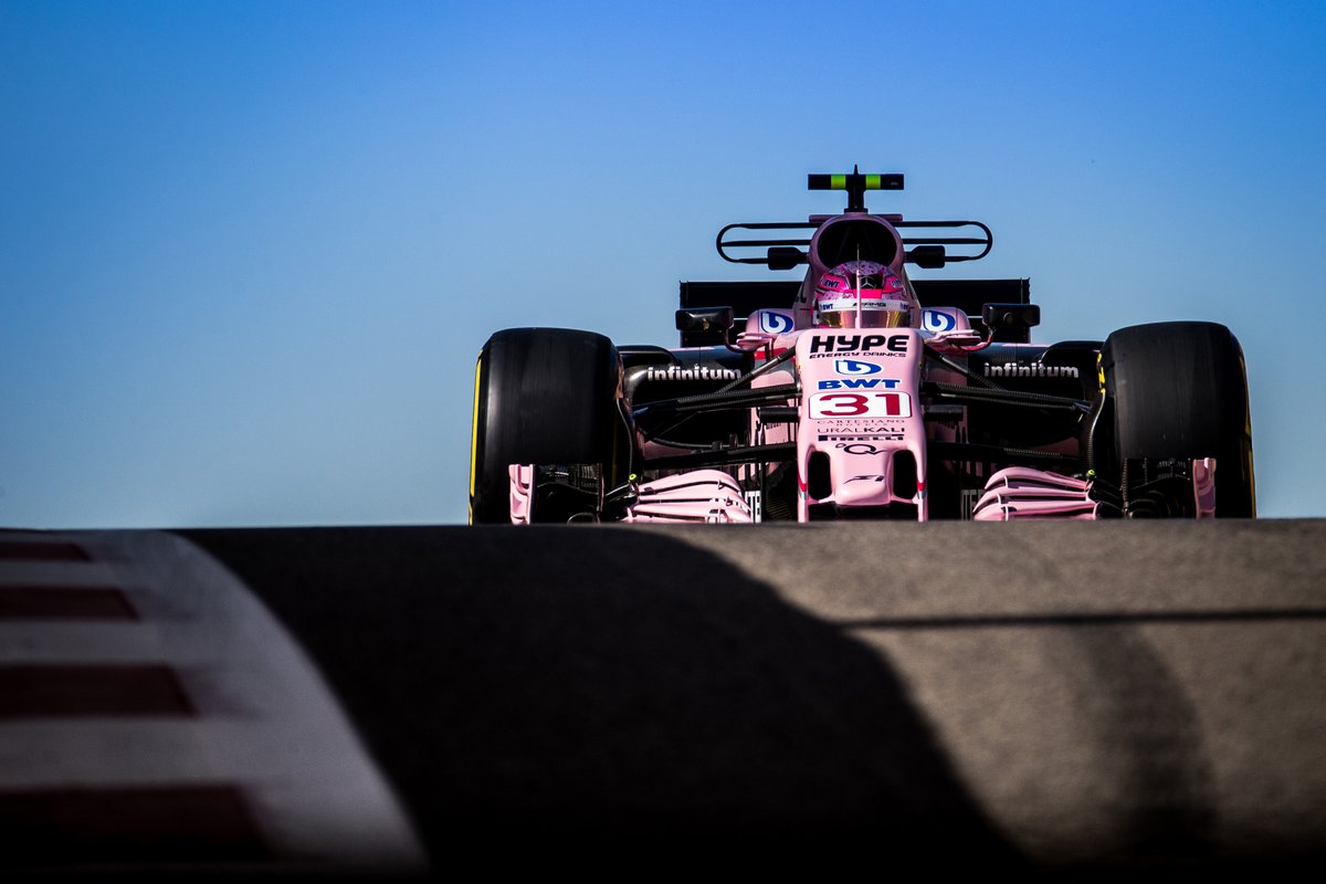 Force India's latest car, the VJM10.