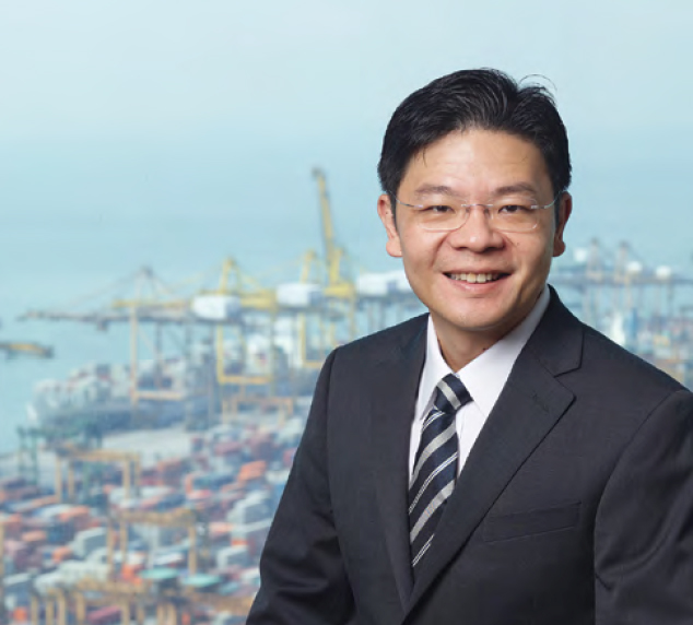 Lawrence Wong, Minister for National Development.