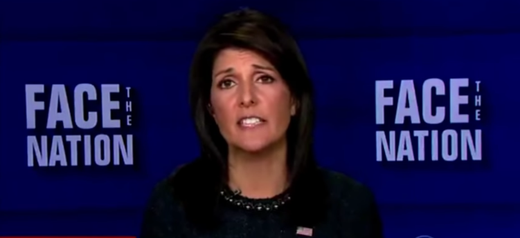 US Ambassador to the United Nations Nikki Haley