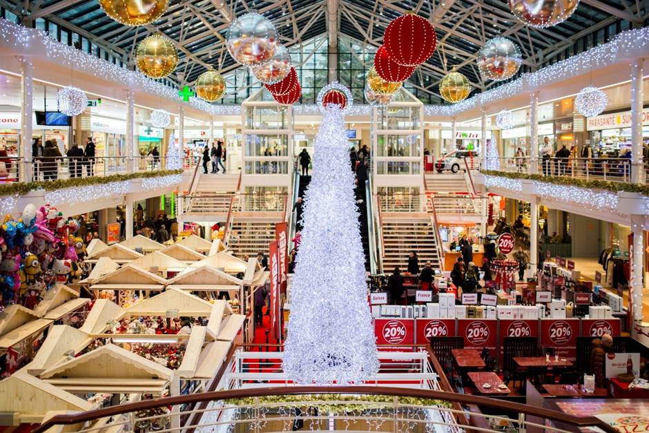 The stretch of Orchard Road encompassing Ion, Wisma Atria, Ngee Ann City and Paragon malls is a traditional Christmas shopping hub.