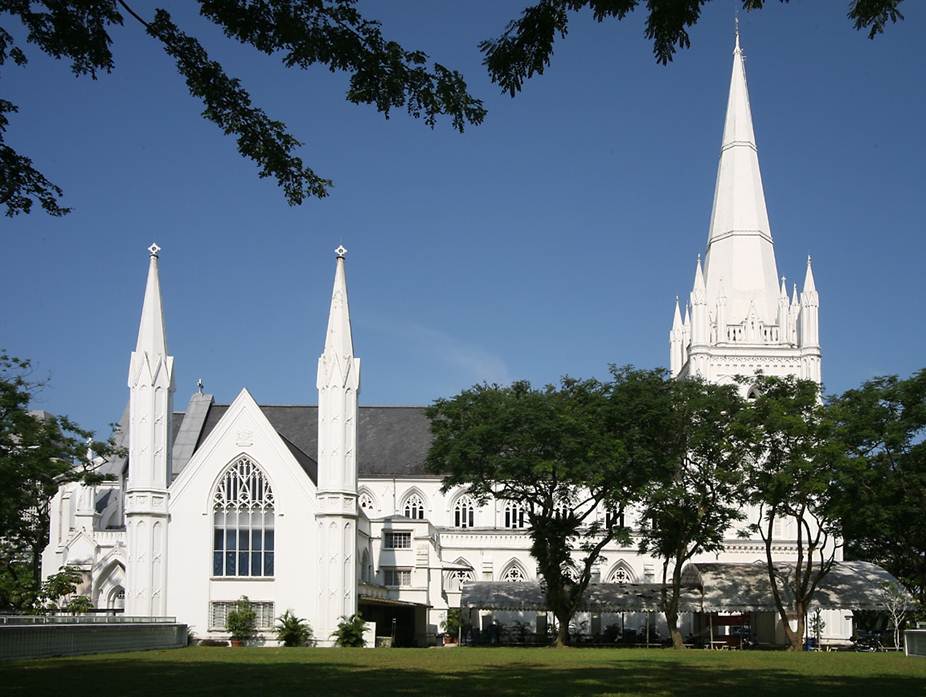St Andrew's Cathedral in Singapore.