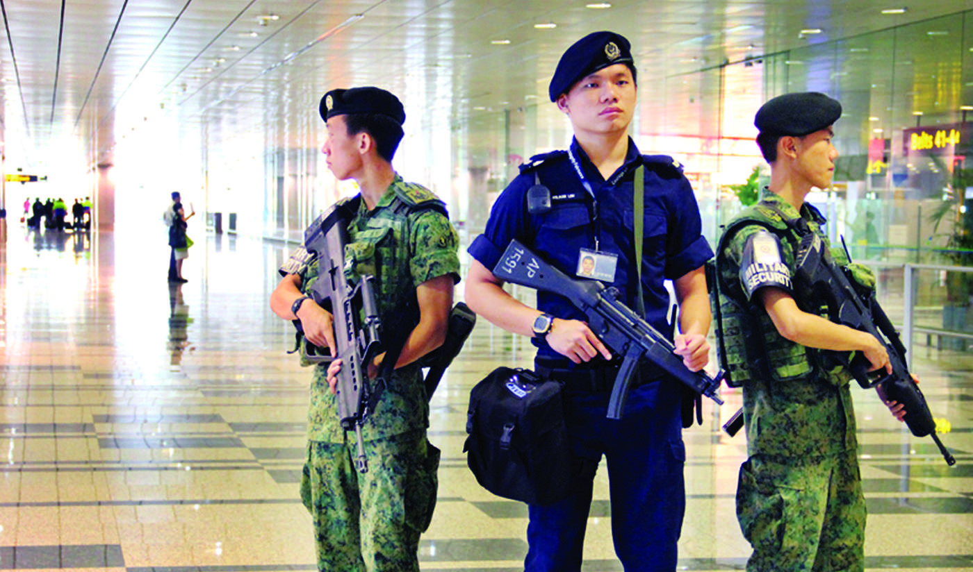 Officers from Singapore Police, Protective Security Command, Emergency Response Teams and the Special Operations Command will be patrolling during the Christmas period. 