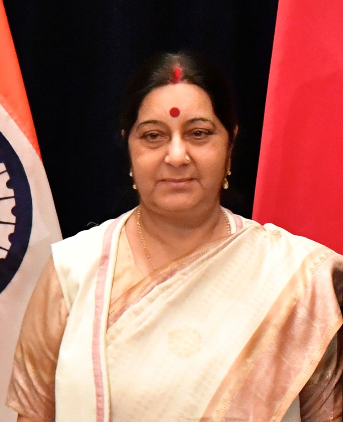 India's External Affairs Minister Sushma Swaraj 