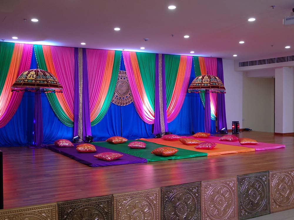 functional hall of Singapore Khalsa Association. 