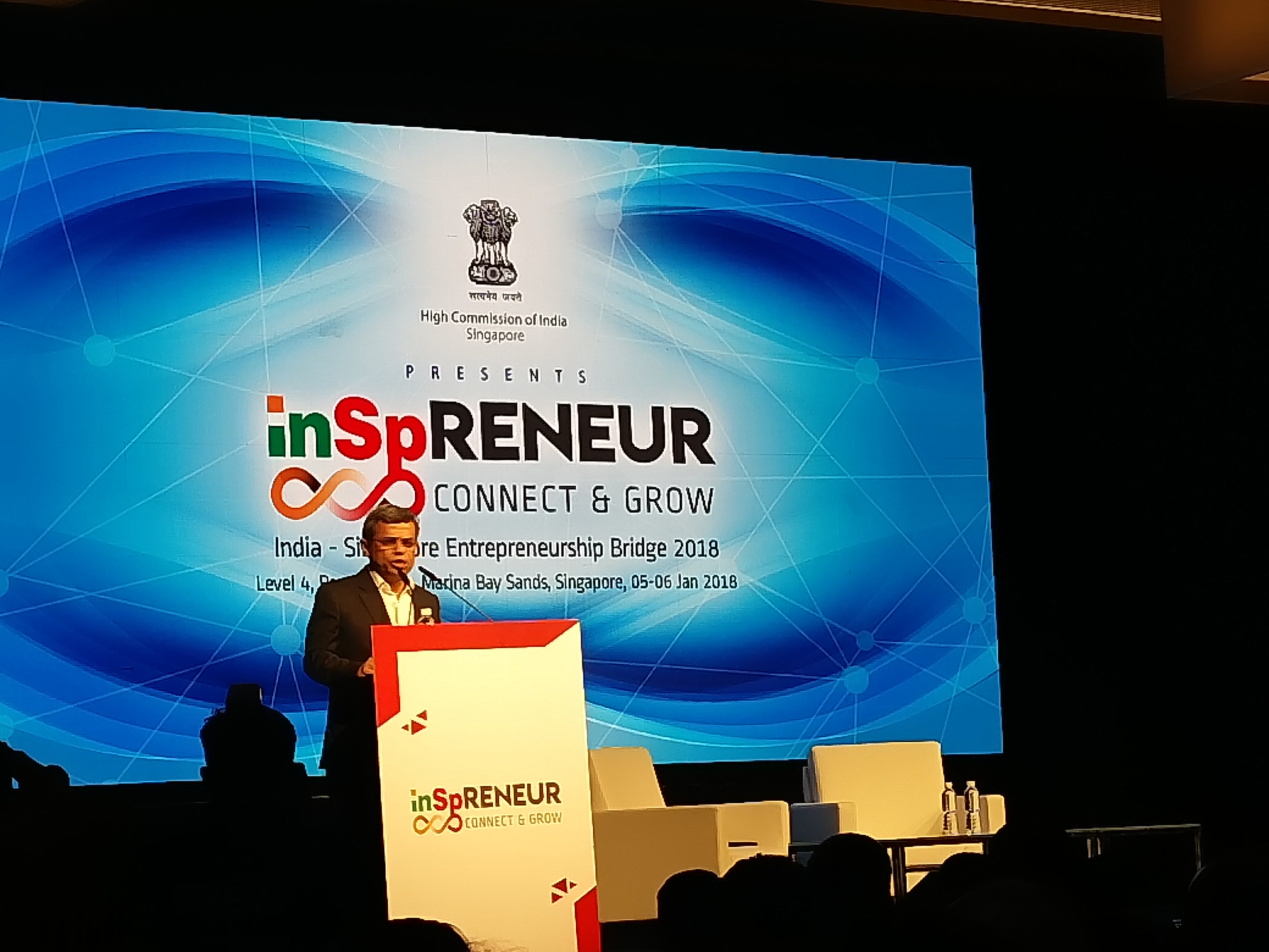 HE Jawed Ashraf, High Commissioner of India, Singapore, highlighted the potential and desire for partnership between India and Singapore 