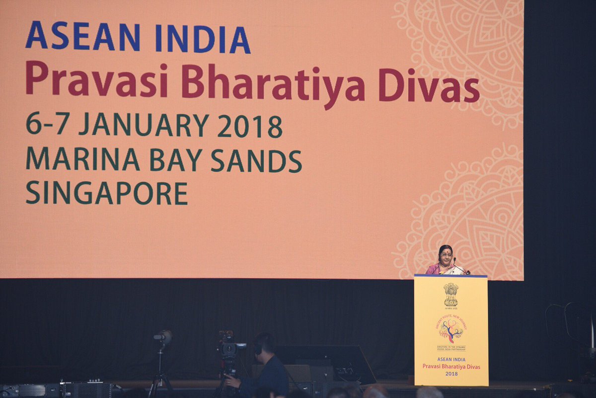 Year 2018 will be 'The Year of Milestones' for ASEAN-India relations: Sushma Swaraj
