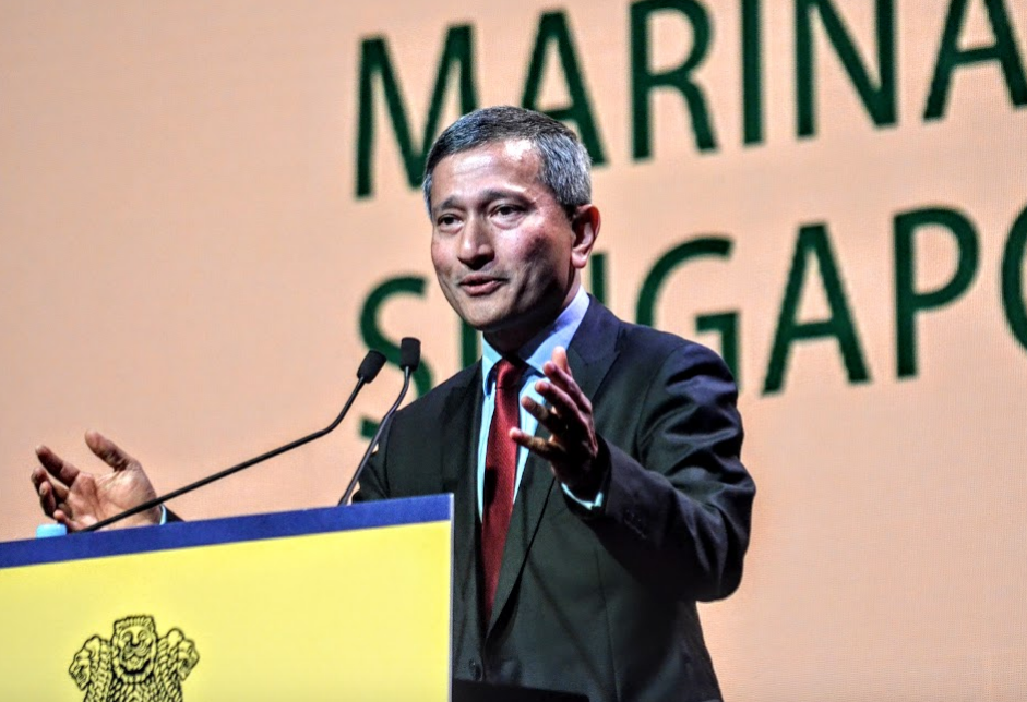Dr Vivian Balakrishnan is all smiles as he says, 