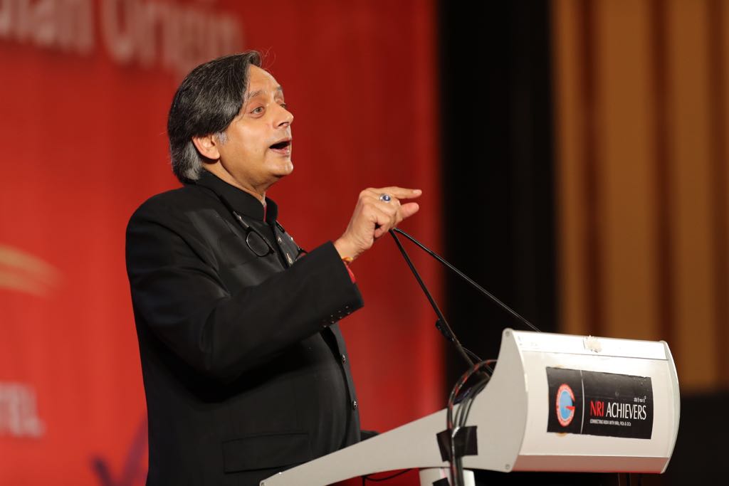 Shashi Tharoor stressed that India is a unique democracy. 