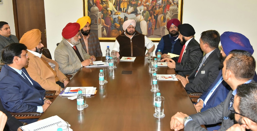 Captain Amarinder Singh, Chief Minister of Punjab urged the Canadian delegation to take benefit from the positive industrial environment prevailing in the state.