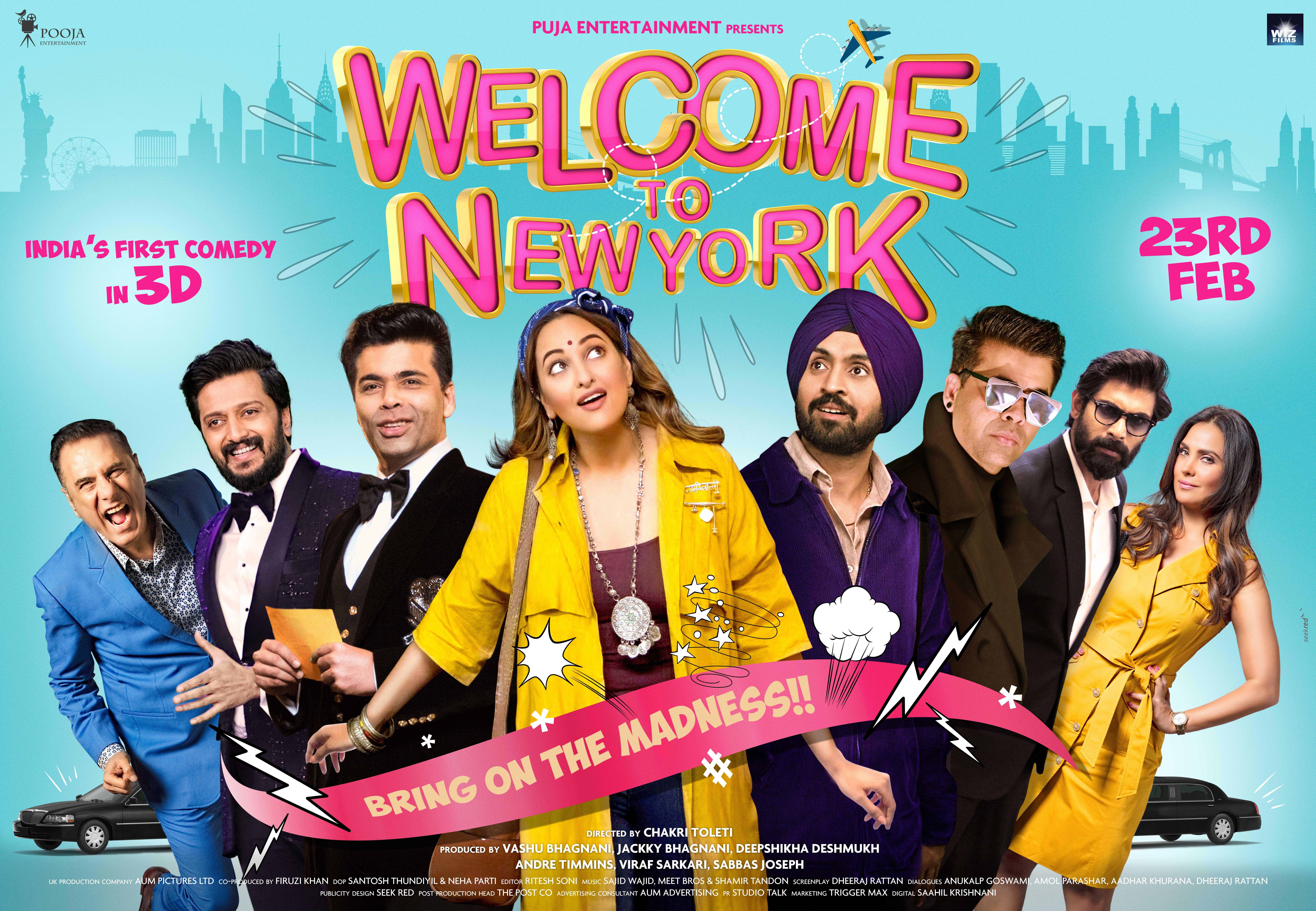 Welcome To New York releases worldwide on February 23.