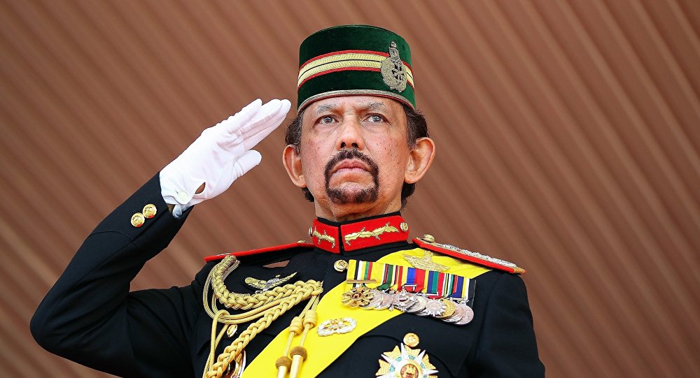 Brunei Sultan Hassanal Bolkiah piloted his aircraft to New Delhi surprising everyone who had assembled at the airport to receive him.