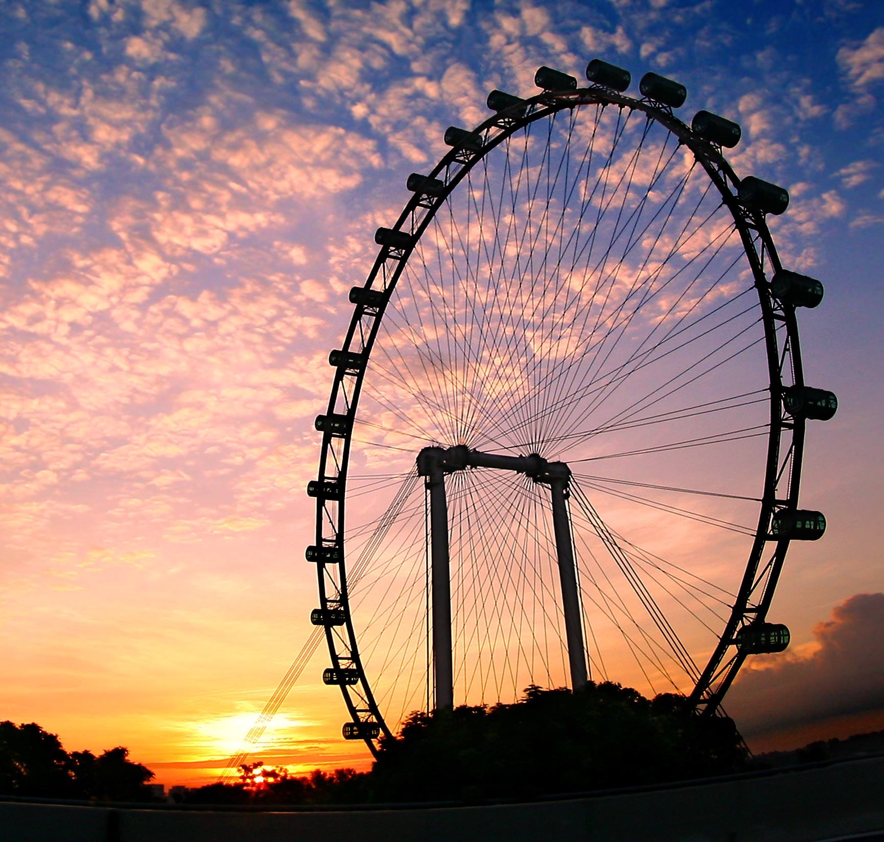 Photo courtesy: Singapore Flyer FB
