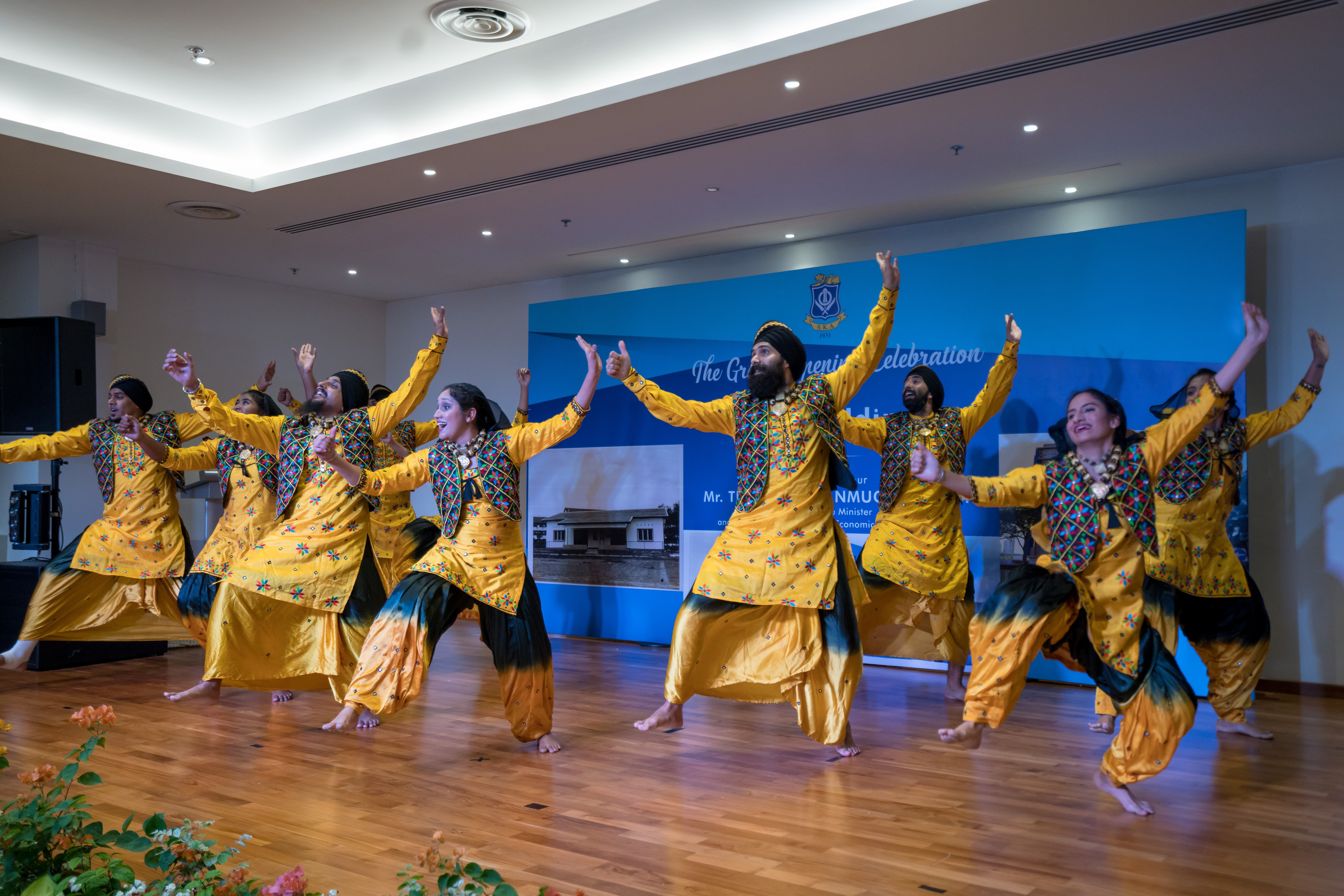 A bhangra performance on the occasion of Baisakhi 2017.