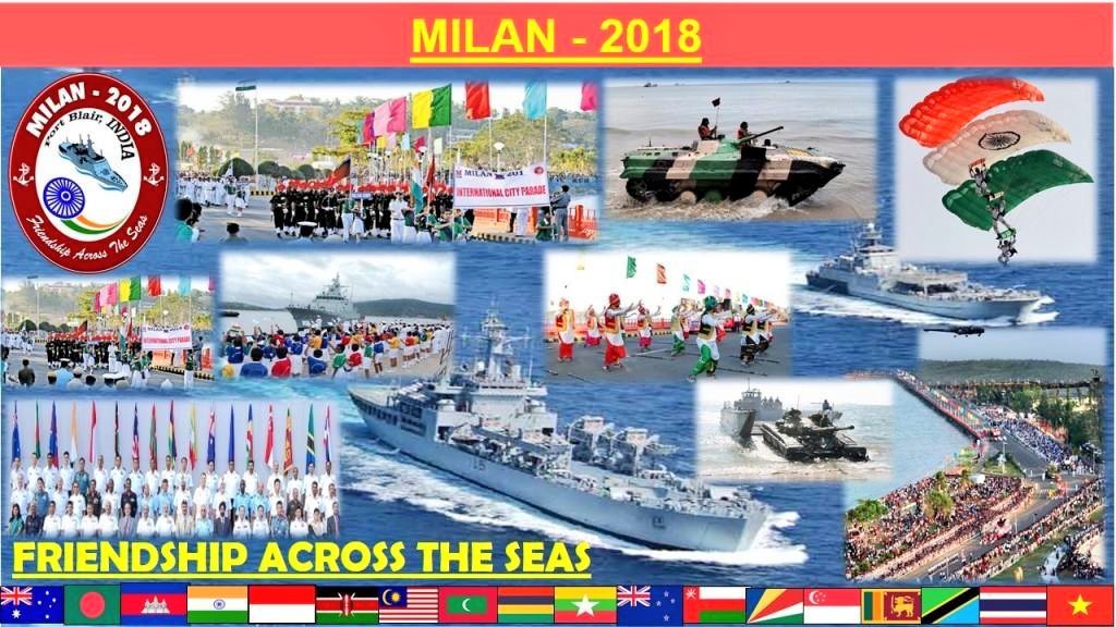 Indian Navy's Andaman & Nicobar Command hosts Milan 2018: Photo courtsey: Indian Navy