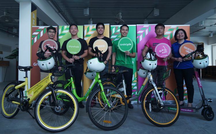 Bike and e-scooter sharing mobile app GrabCycle has been launched in Singapore. 