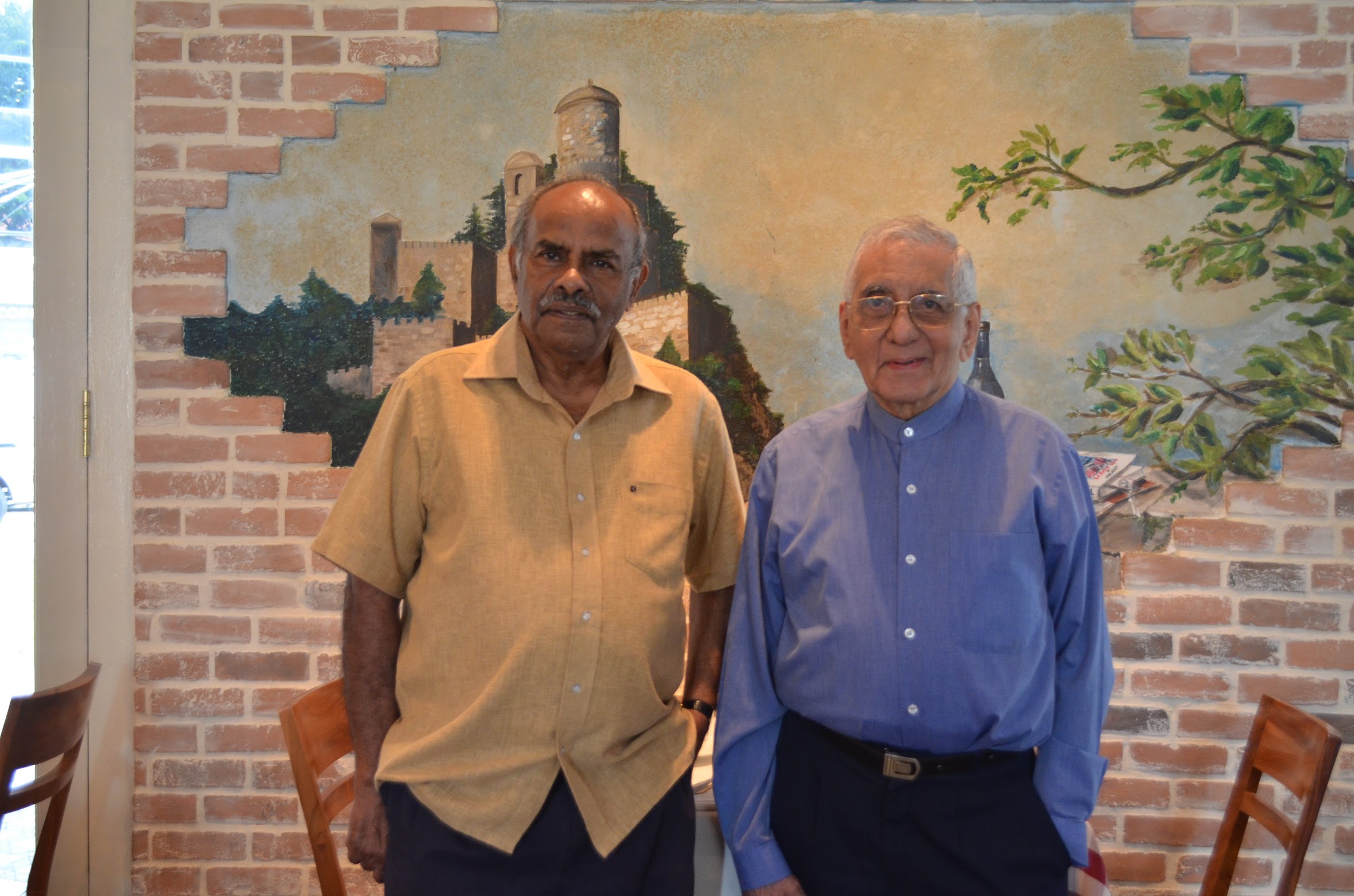 Mr K Kesavapany pictured with Rustom M. Ghadiali. Photo: Connected to India