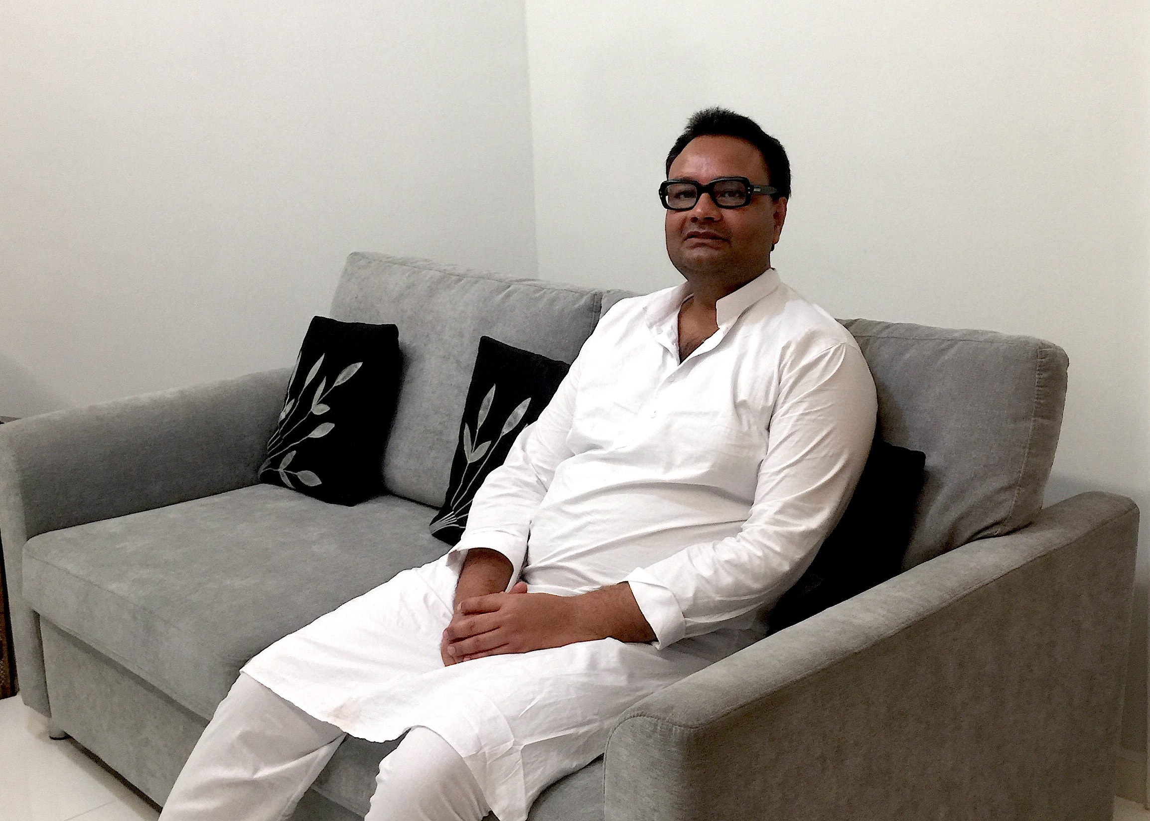 Vinayak Lohani is an alumnus of IIT-Kharagpur and IIM-Calcutta, who has set up a humanitarian institution 'Parivaar' for impoverished children. Photo: Connected to India