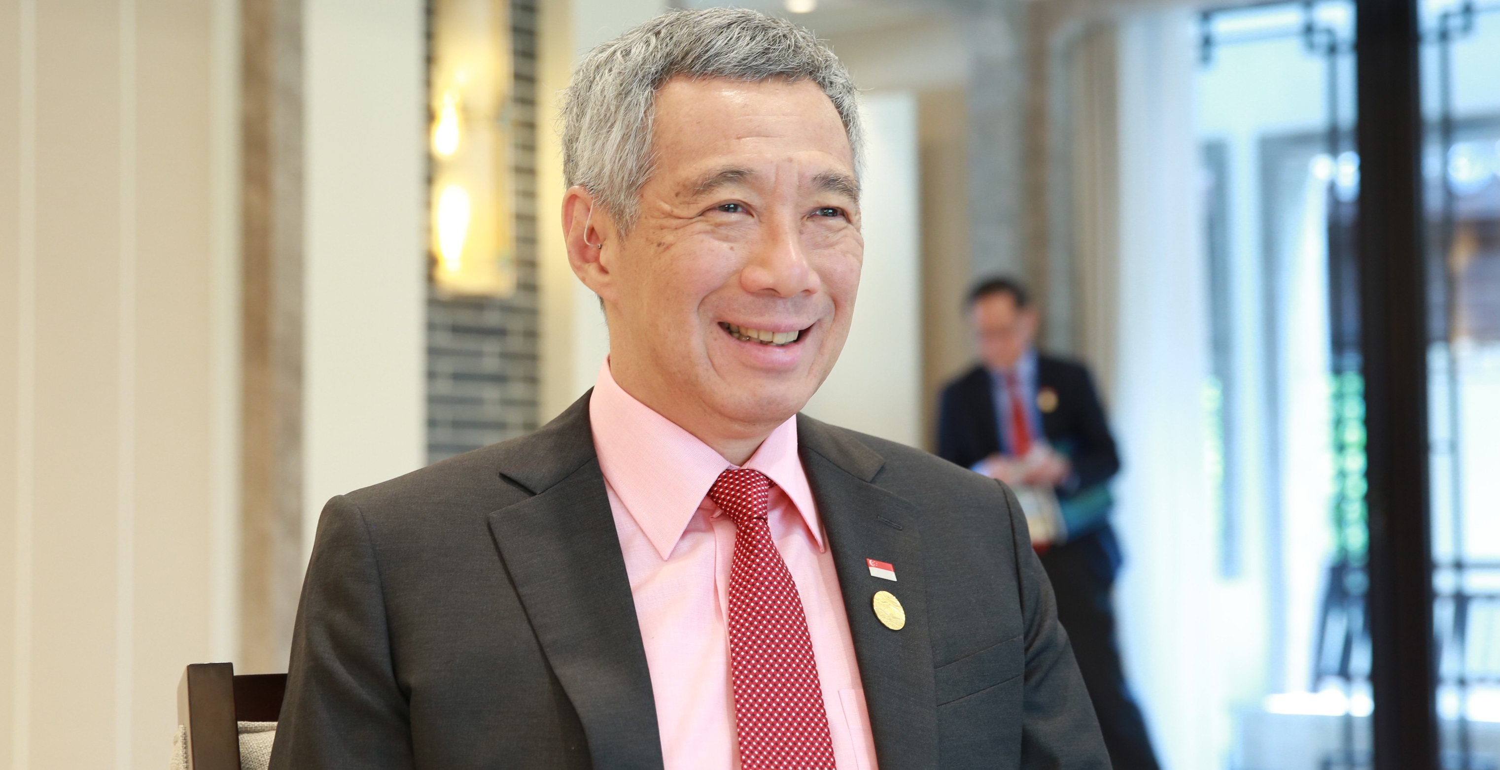Prime Minister of Singapore Lee Hsien Loong. 