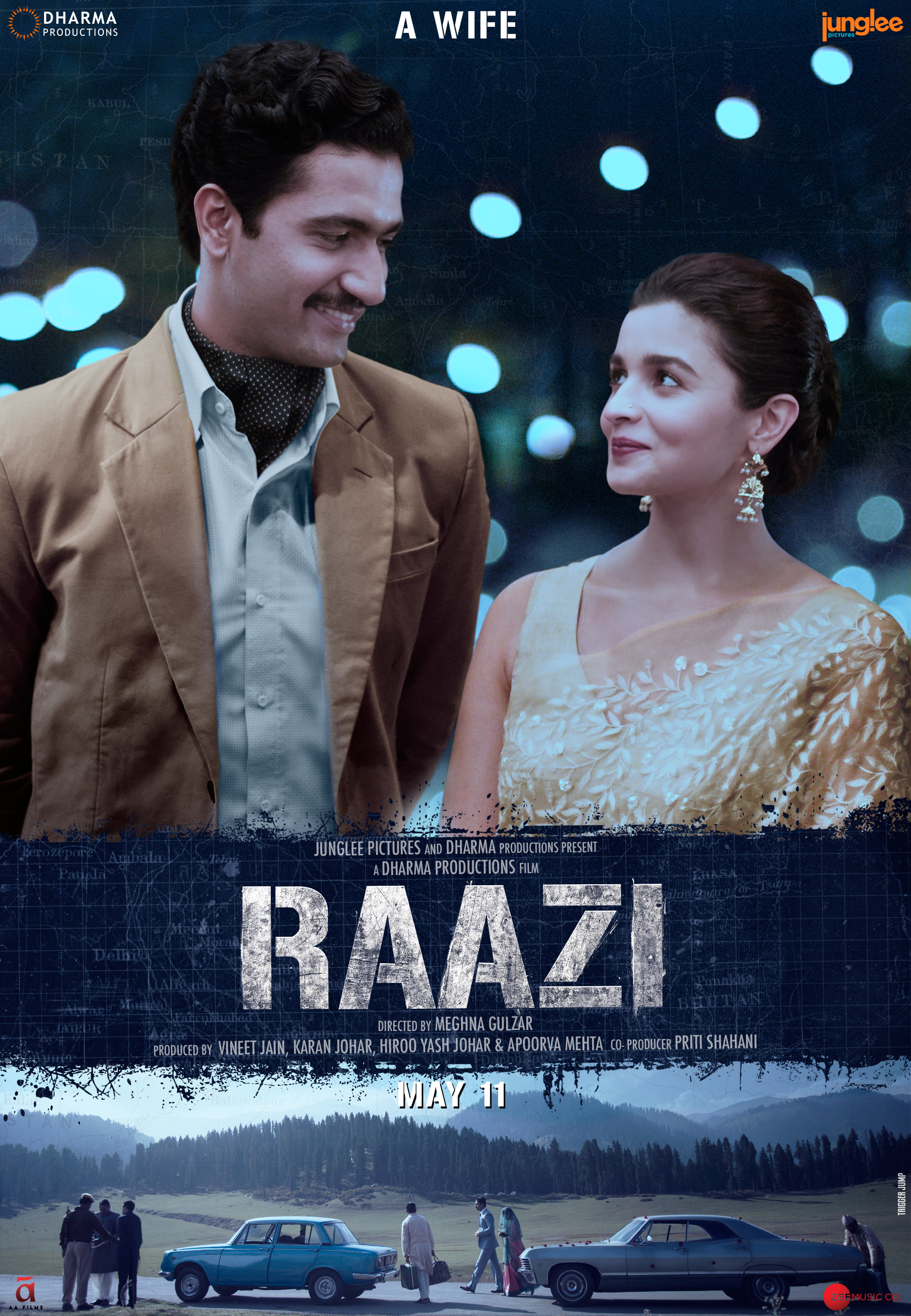 The film stars Vicky Kaushal opposite Alia Bhatt.