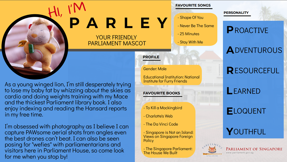 Parley stands for Proactive, Adventurous, Resourceful, Learned, Eloquent, Youthful. 