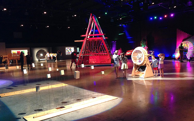 Flipside also explores the presentation of work that brings technology into the arts in inventive ways