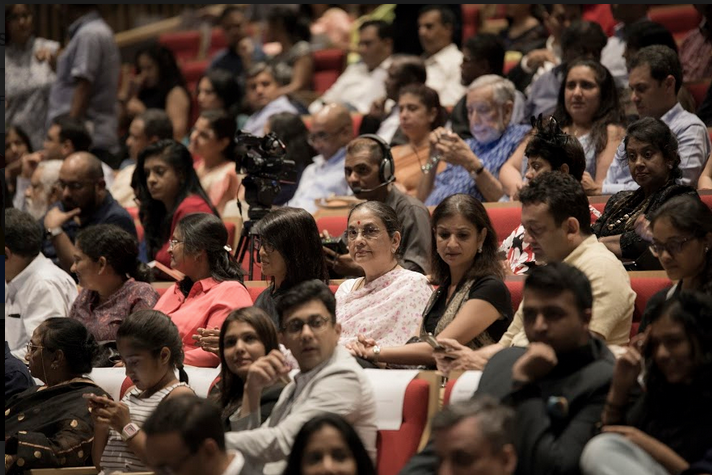 Audience engaging during the Global Leaders Series. 