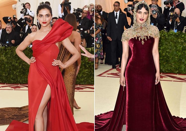 For the two Bollywood celebrities, this was their second appearance at the Met Gala. 