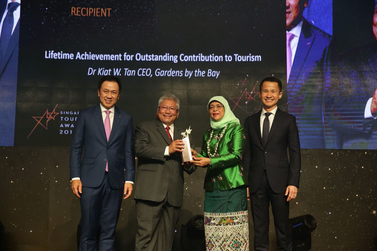 Singapore Tourism Awards ceremony was graced by President Halimah Yacob. 