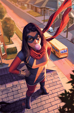 Kamala Khan is a fictional superhero appearing in American comic books published by Marvel Comics.