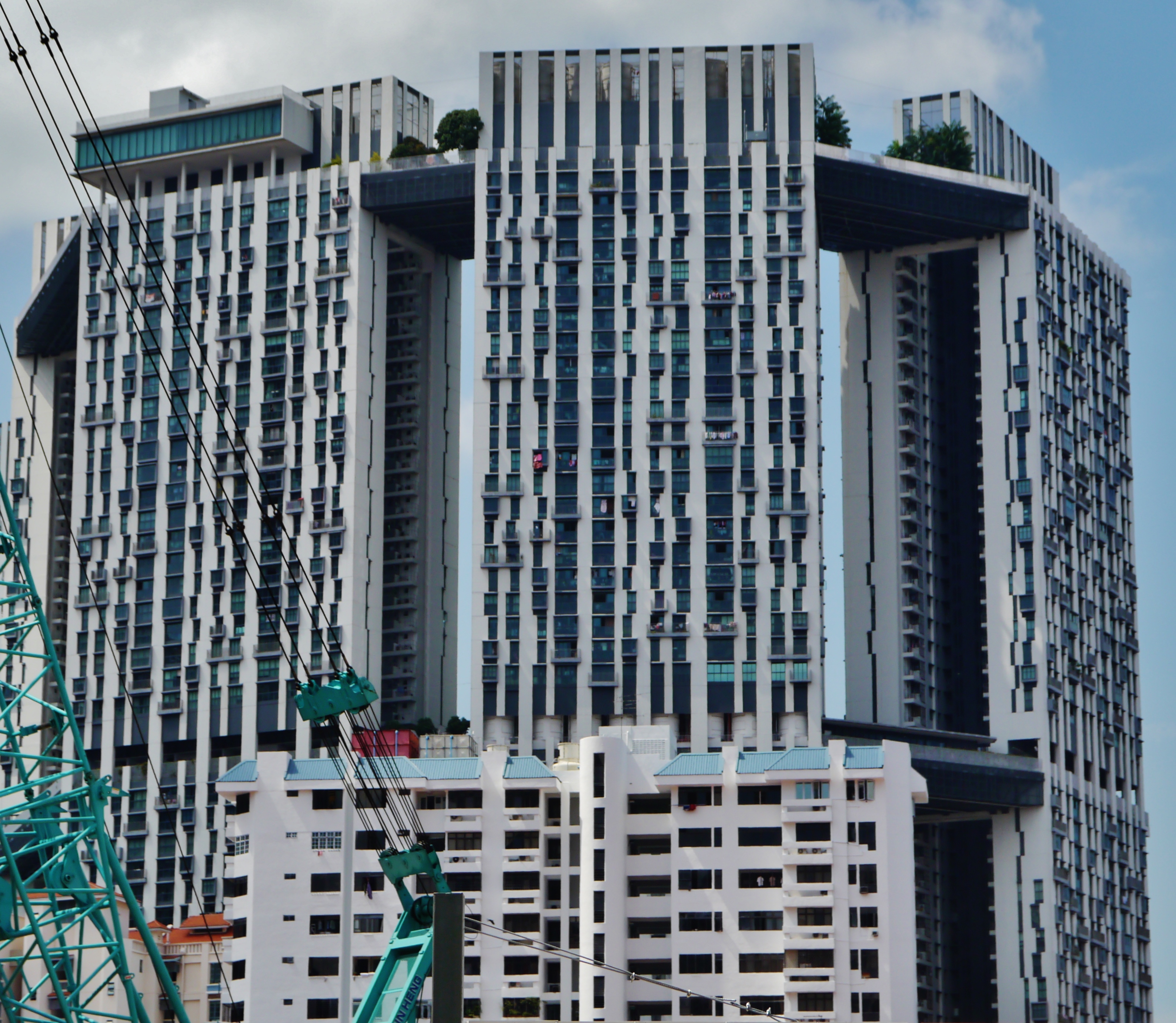 A fire broke out in the bedroom of a 48th-floor unit at the Pinnacle@Duxton apartment. 