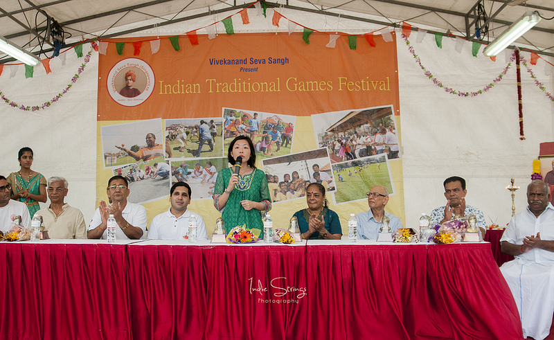 Cheryl Chan, MP for Fengshan Single Member Constituency (SMC), was the chief guest for the event