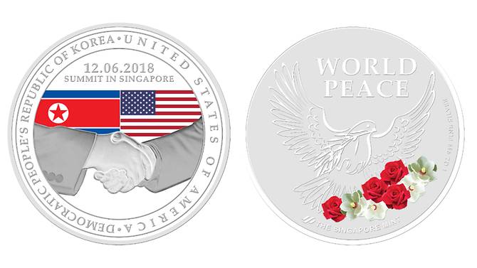 The silver medallion comes at a price tag of SGD118. 