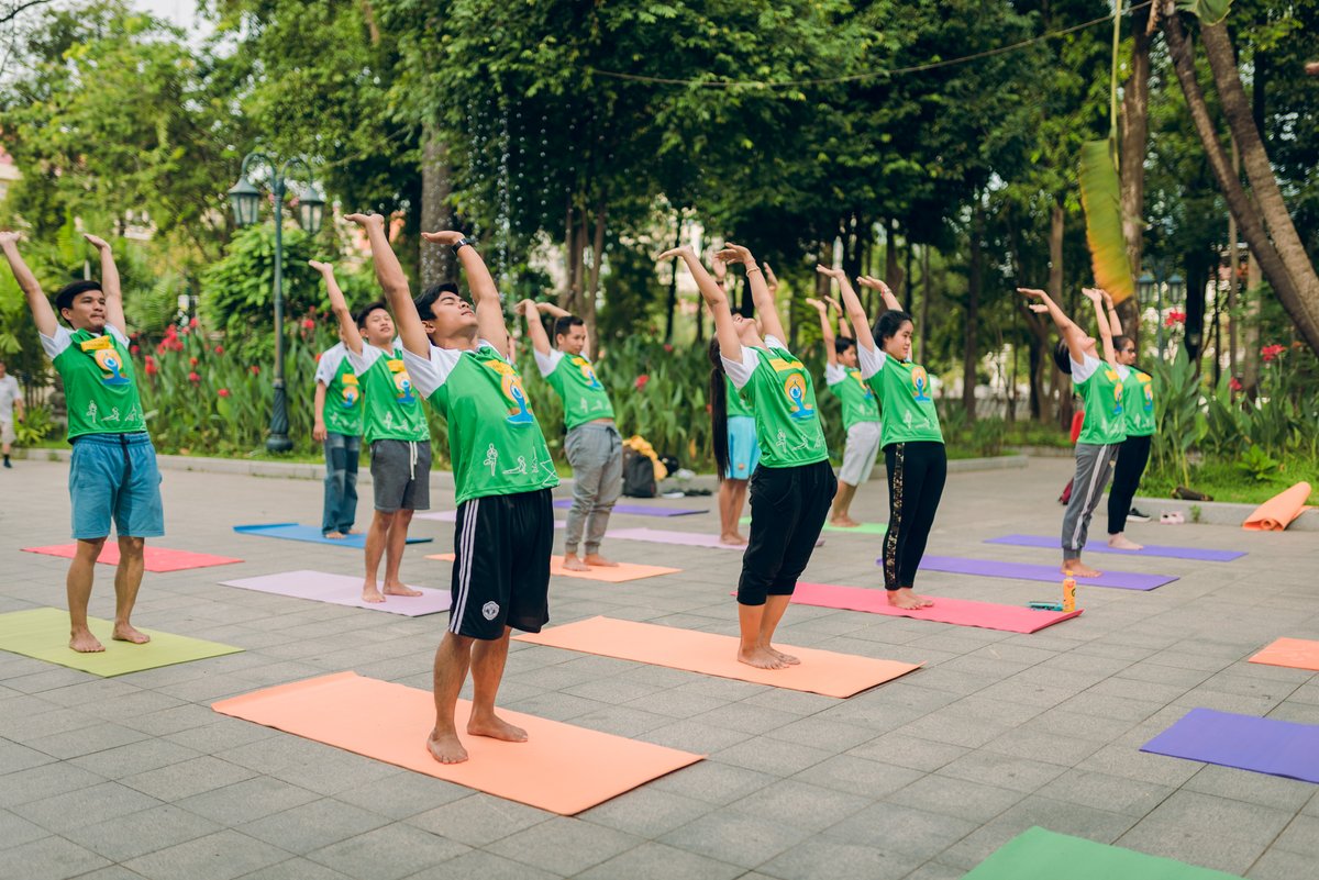 Preparations are in full swing for the International Yoga Day-2018. 