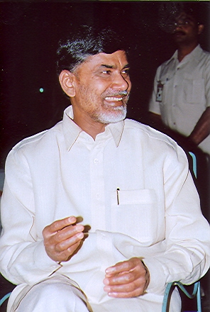 Chief Minister of Andhra Pradesh N Chandrababu Naidu. Photo courtesy: Wikimedia
