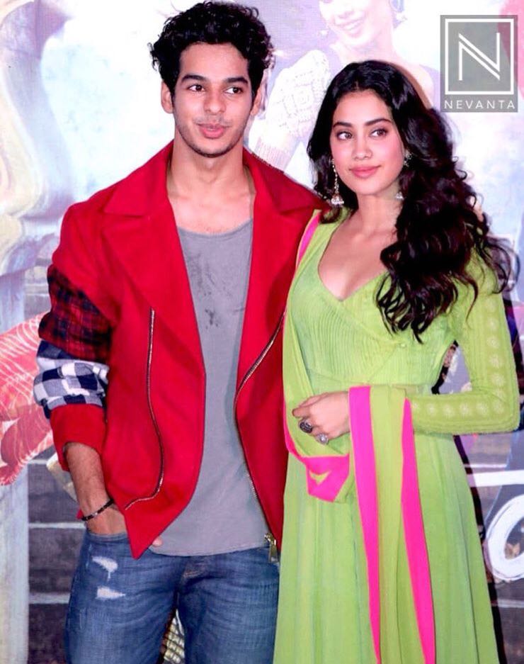 Dhadak is the Hindi adaptation of Marathi film Sairat. 