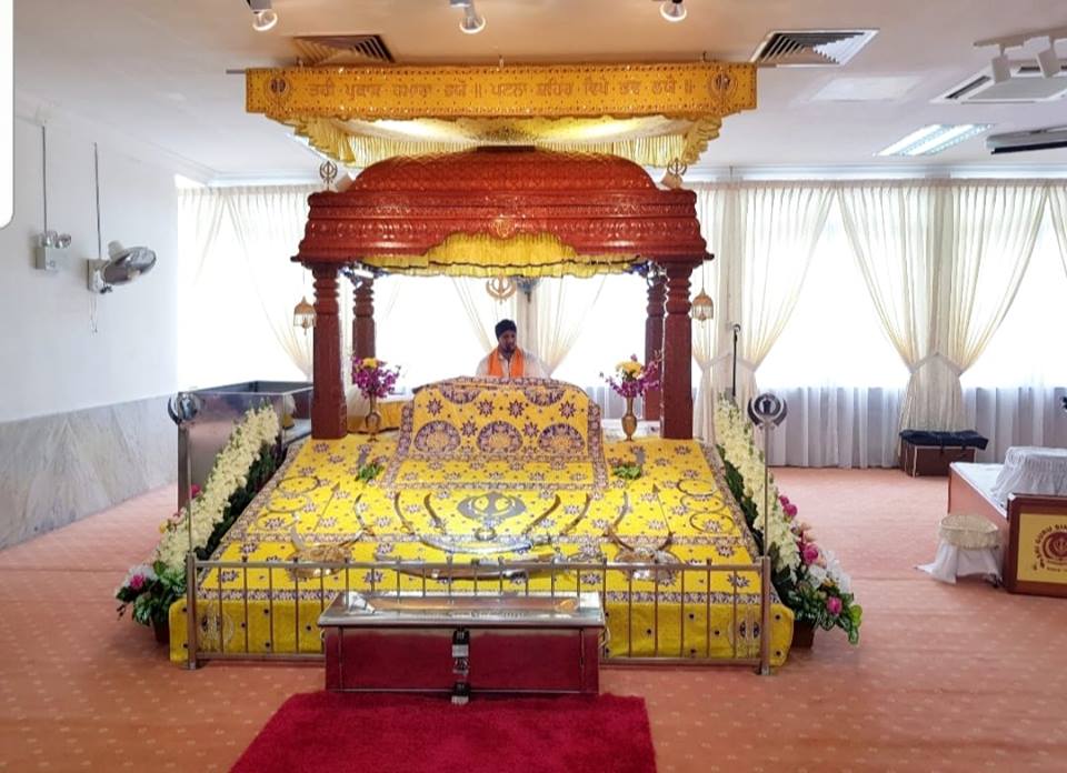 Sri Akhand Paath Sahib going in conjunction with 100th Anniversary Celebrations of Gurdwara Sri Guru Singh Sabha. 