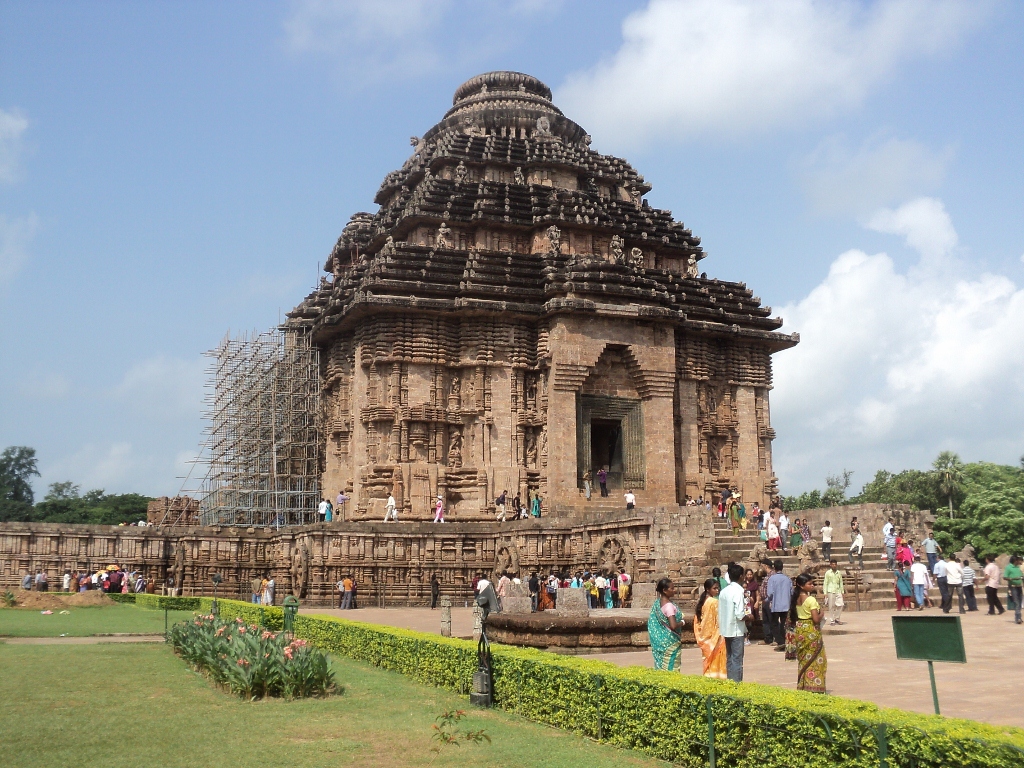 Konark Sun Temple is the finest piece of Indian sculptural marvel. 