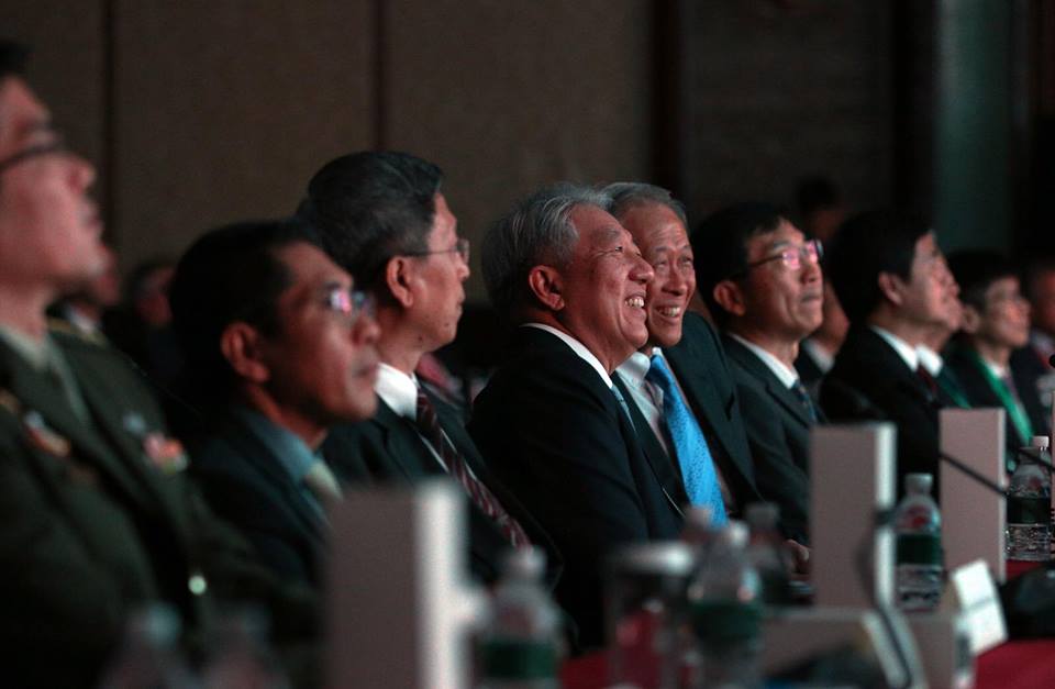 Deputy Prime Minister of Singapore Teo Chee Hean present at the Singapore Defence Technology Summit. 