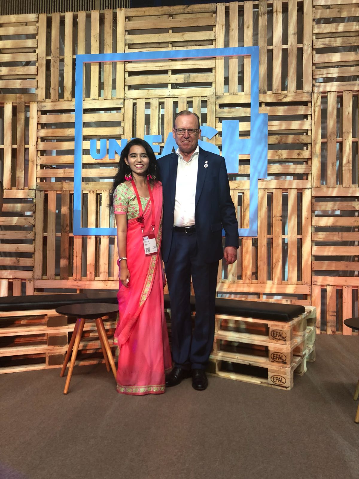  With Dr. Flemming Besenbacher , chairman of Carlsberg