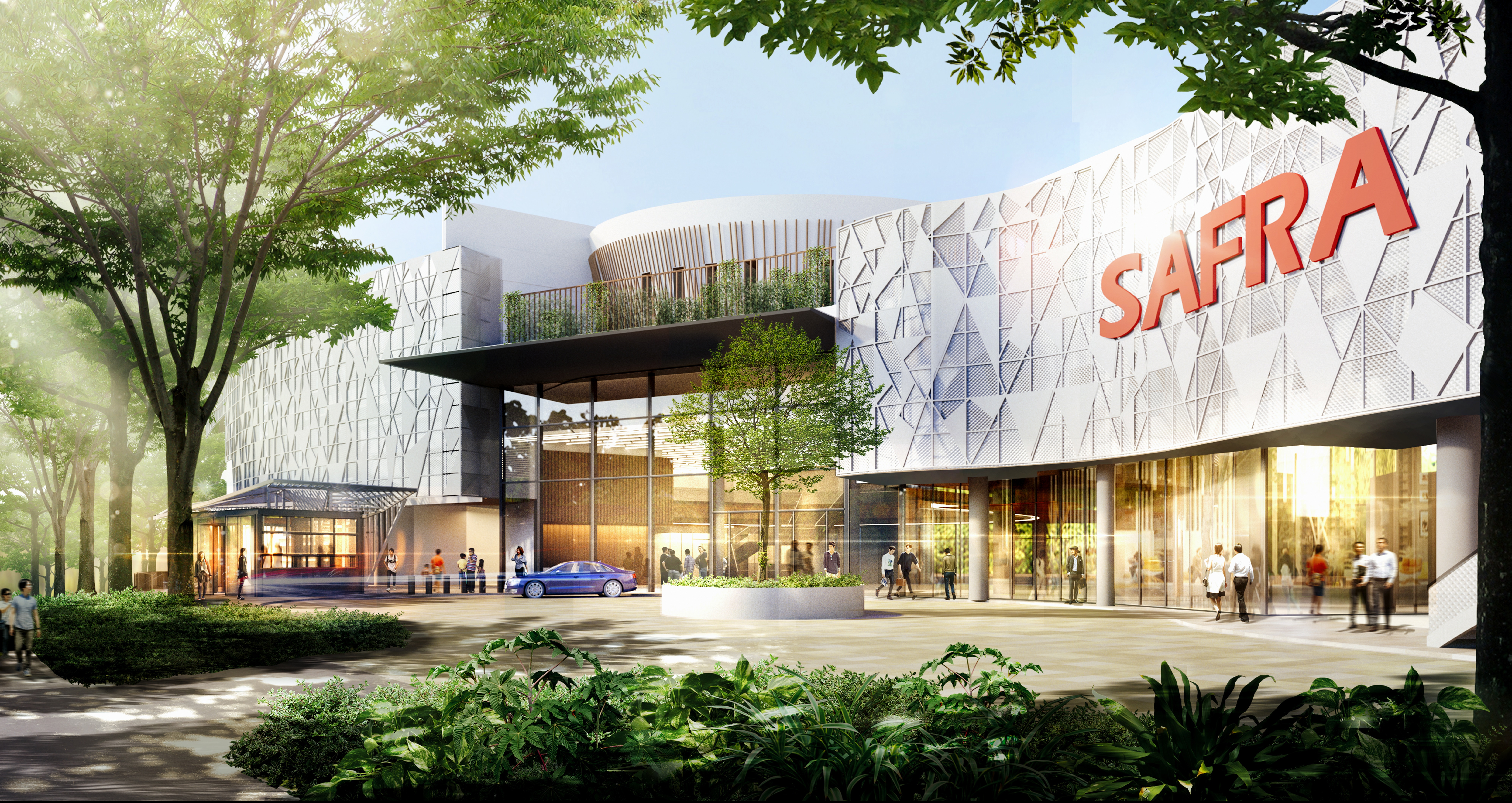 An artist's impression about the refurbished look of SAFRA Mount Faber when it will be transformed in mid-2019. Photo courtesy: SAFRA