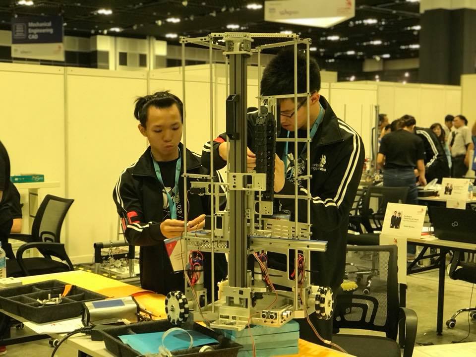 Participants working hard and getting ready for the WorldSkills Singapore competition. Photo courtesy: Facebook page of WorldSkills Singapore
