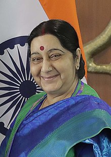 External Affairs Minister of India Sushma Swaraj