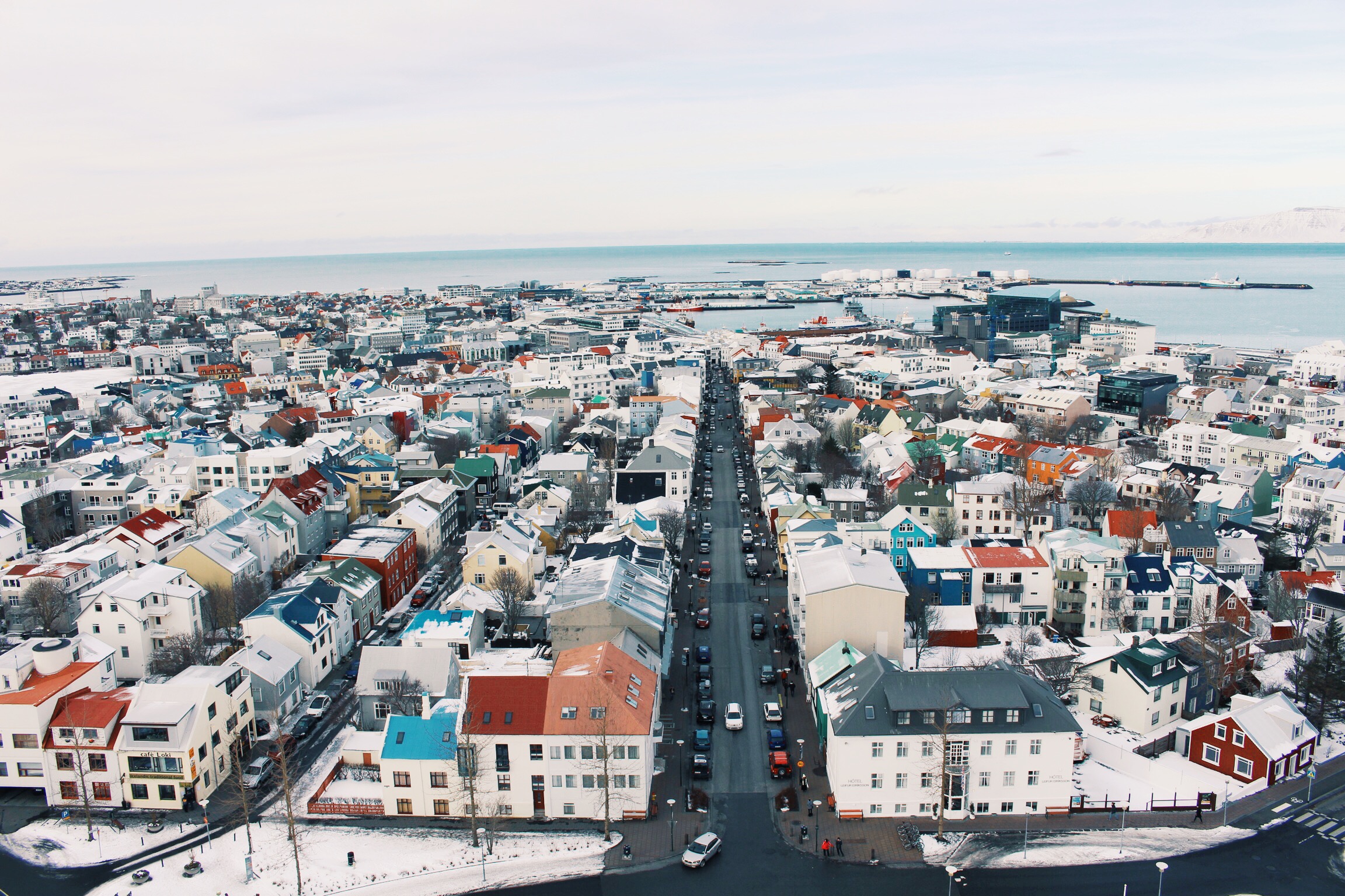 The iconic view over Reykjavik, from the top of Hallgrímskirkja church. Photo: Connected to India